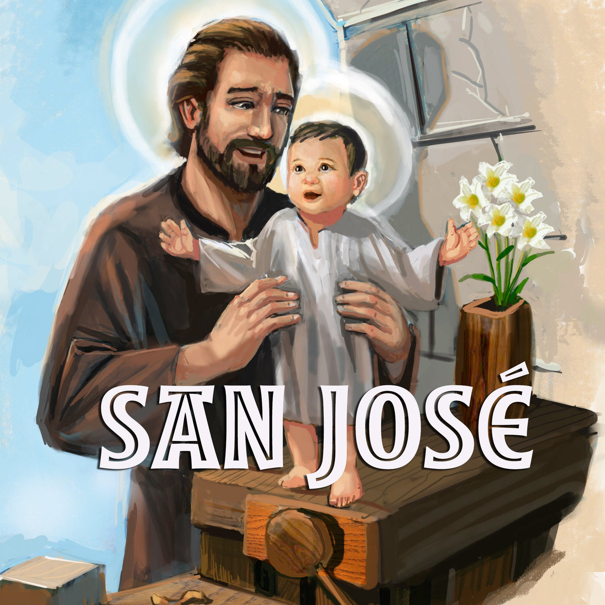 Spanish Catholic Prayers Saint Art Prayer Pillowcases in Spanish