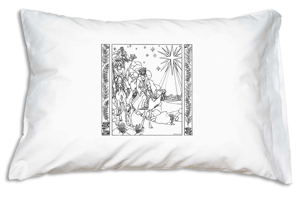 The Magi Color Me Pillowcase provides a rewarding activity and a wonderful end product for the Christmas season!