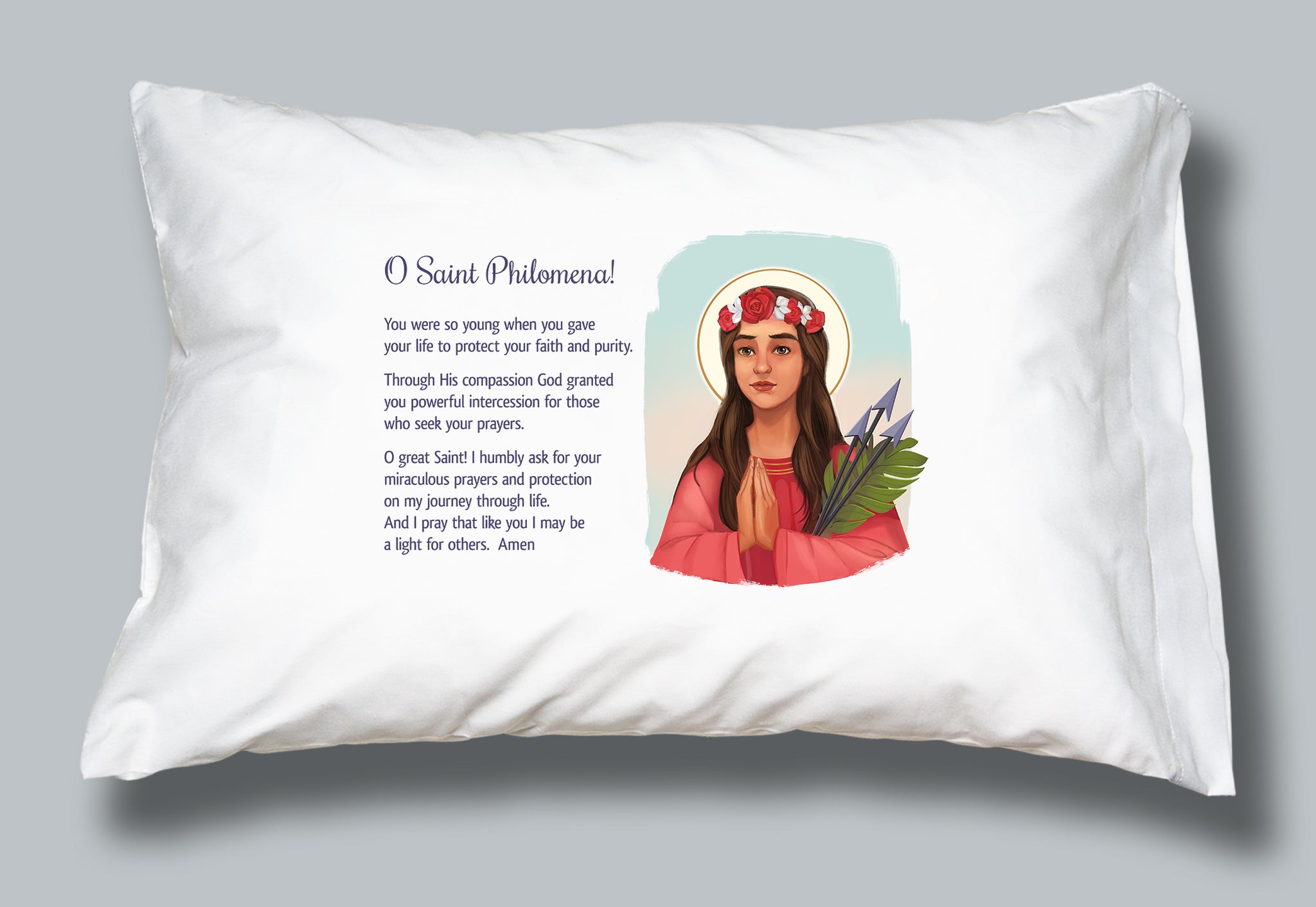St. Philomena Pillowcase
